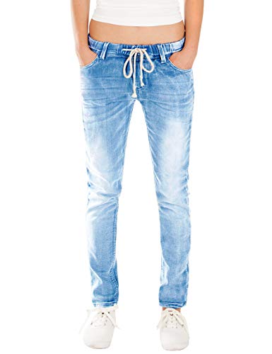 Fraternel Damen Jeans Hose Relaxed Loose fit Blau M