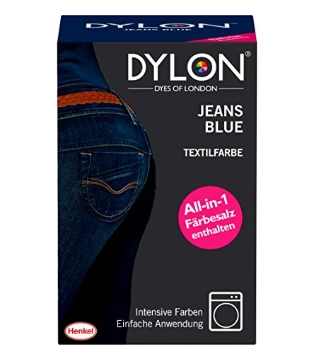 DYLON Textilfarbe, Jeans Blue, 1er Pack (1 x 1 Stück)