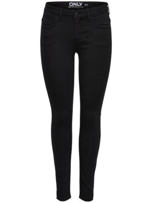 Only Damen Jeans onlKENDELL ETERNAL ANKLE - Skinny Fit - Schwarz - Black