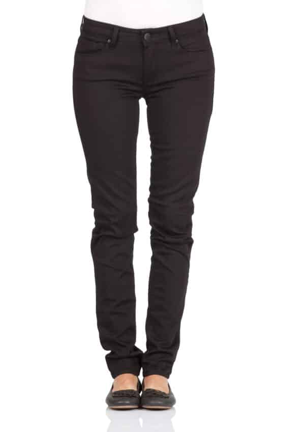 Mavi Damen Jeans Adriana Ankle - Superskinny Fit - Schwarz - Double Black Str