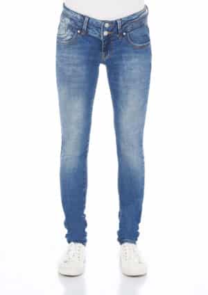 LTB Damen Jeans Julita X Extra Skinny Fit - Blau - Angellis Wash