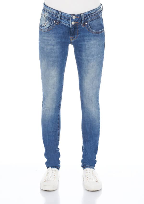 LTB Damen Jeans Julita X Extra Skinny Fit - Blau - Angellis Wash