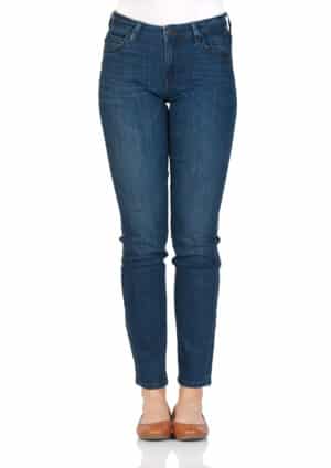 Lee Damen Jeans Elly - Slim Fit - Blau - Crosby Blue