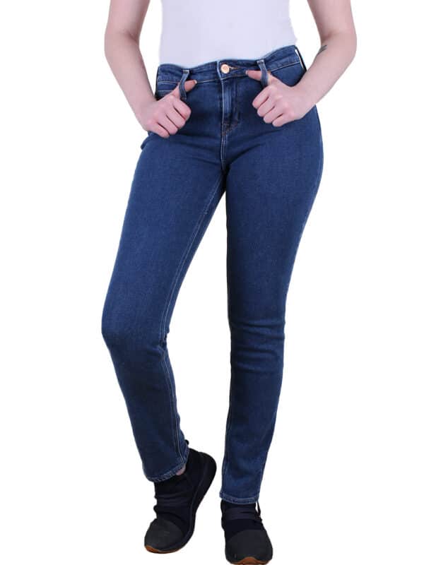 Lee Damen Jeans Elly - Slim Fit - Blau - Jackson Worn