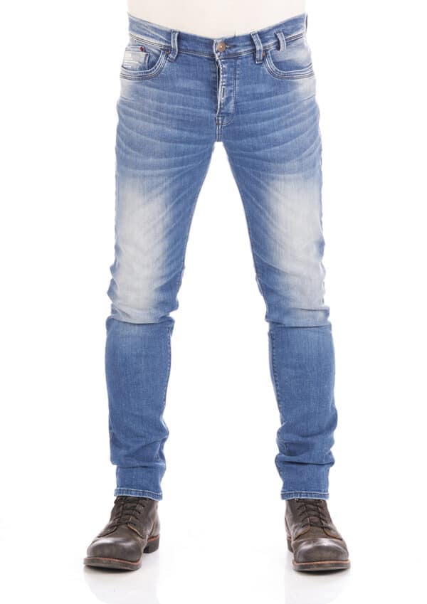 LTB Herren Jeans Servando XD - Tapered Fit - Blau - Cletus Wash