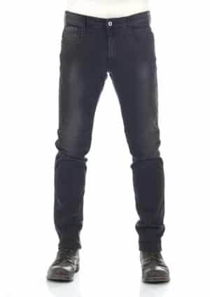 Replay Herren Jeans Anbass - Slim Fit - Grau - Dark Grey Denim