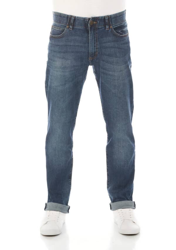 Lee Herren Jeans Extreme Motion - Straight Fit - Blau - Maddox