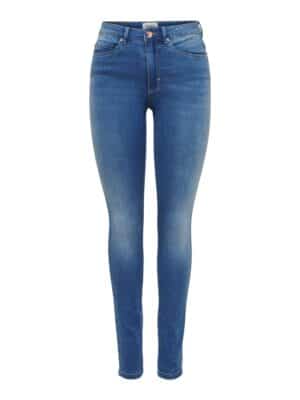 Only Damen Jeans ONLROYAL LIFE HW SK DNM BJ369 - Skinny Fit - Blau - Light Medium Blue Denim