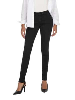 Only Damen Jeans ONLROYAL LIFE REG SK DNM BJ13963 - Skinny Fit - Schwarz - Black Denim