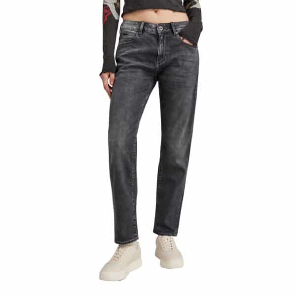 G-Star Damen Jeans Kate - Low Boyfriend - Grau - Vintage Basalt