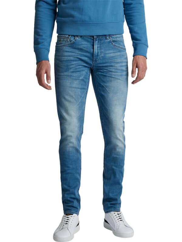 PME Legend Herren Jeans TAILWHEEL - Slim Fit - Blau - Soft Mid Blue