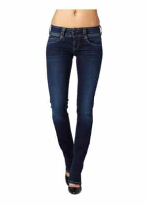 Pepe Jeans Damen Jeans Gen - Regular Fit - Blau - Mid Blue