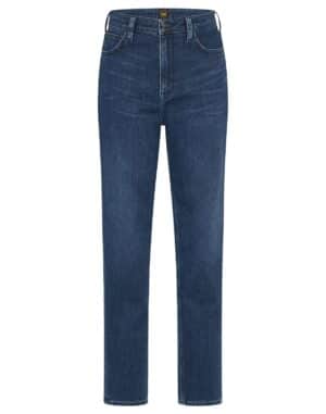 Lee Damen Jeans Carol - Straight Fit - Blau - Dark Joe