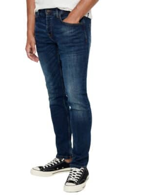 Only & Sons Herren Jeans ONSWEFT 5076 PK - Straight Fit - Blau - Medium Blue Denim