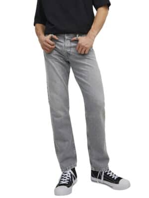 Jack & Jones Herren Jeans JJICHRIS JJORIGINAL CJ 020 - Relaxed Fit - Grau - Grey Denim