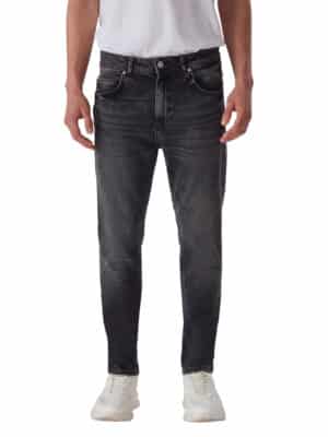 LTB Herren Jeans Henry X -Skinny Tapered Fit - Schwarz - Lennard Wash