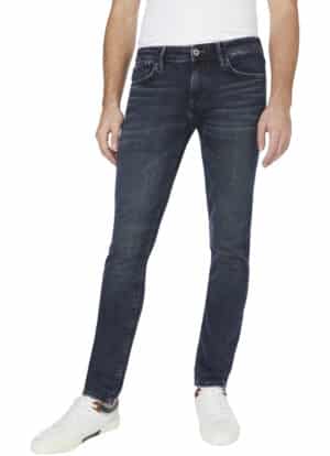 Pepe Jeans Herren Jeans HATCH Regular Slim Fit - Blau - Blue Black Wiser