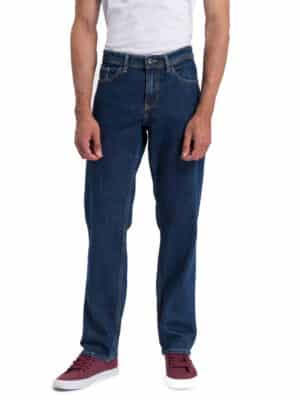 Cross Jeans Herren Jeans ANTONIO - Relaxed Fit - Blau - Denim Blue