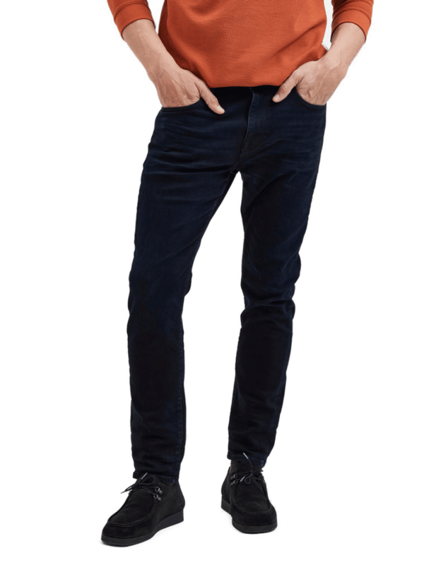 Selected Homme Herren Jeans SLH175-SLIM LEON 24601 - Slim Fit - Blau - Blue Black Denim