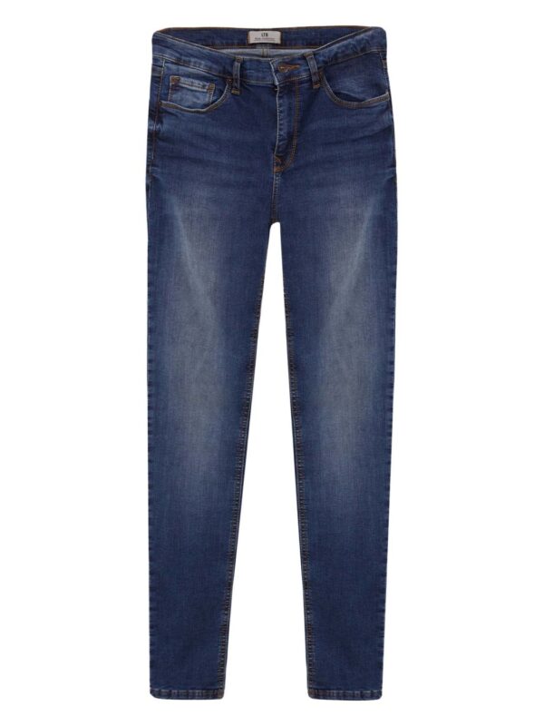 LTB Damen Jeans AMY X - Skinny Fit - Blau - Ikeda Wash