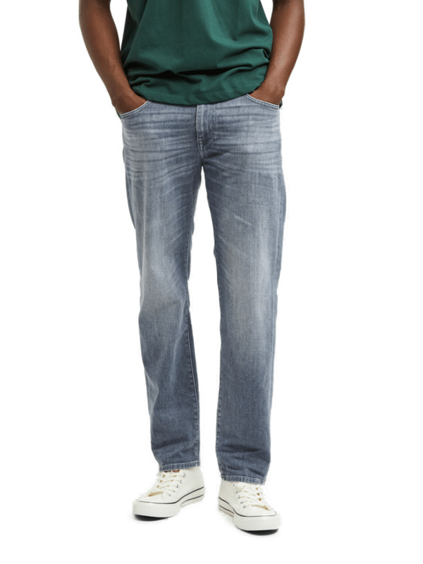 Selected Homme Herren Jeans SLH196-STRAIGHTSCOTT 22604 - Straight Fit - Grau - Light Grey Denim