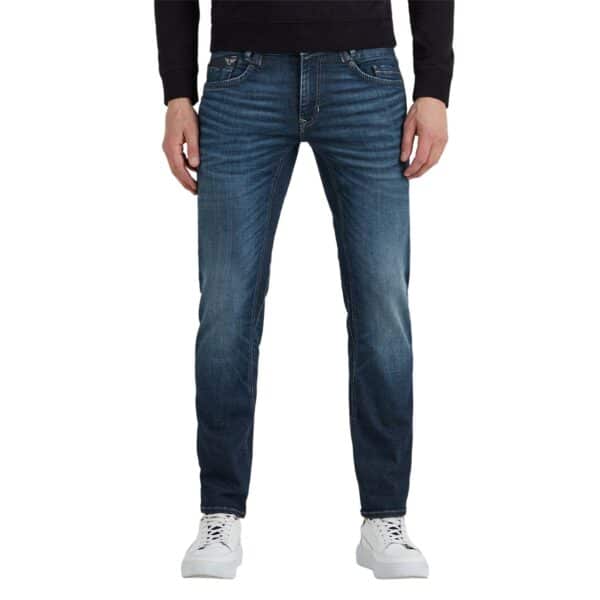 PME Legend Herren Jeans COMMANDER 3.0 - Relaxed Fit - Blau - Deep Blue Finish