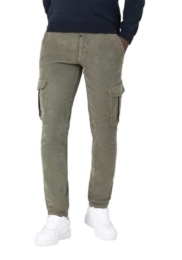 TIMEZONE Herren Cargo Hose REGULAR NIKLASTZ - Regular Fit - Grau Blau Grün Braun